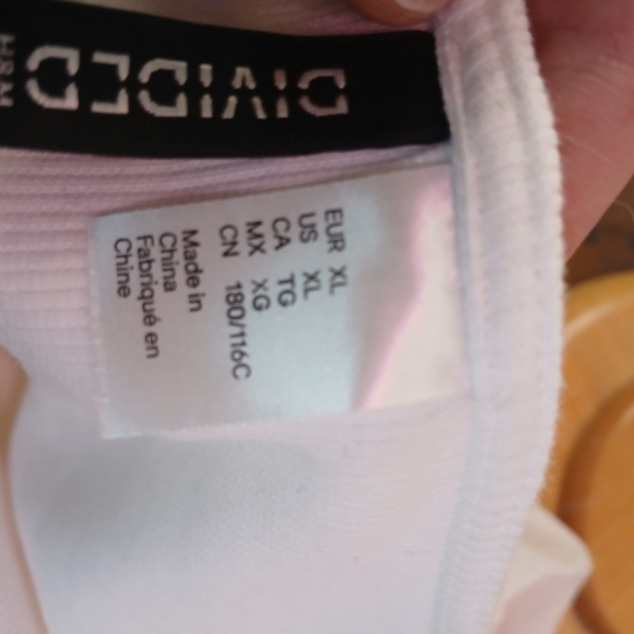 Divided Nwt Elegant White Strapless Dress Xl - Picture 4 of 7